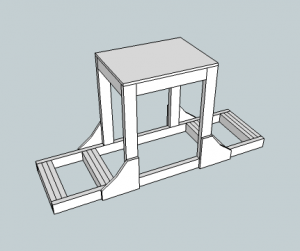 Brewstand Wood Structure